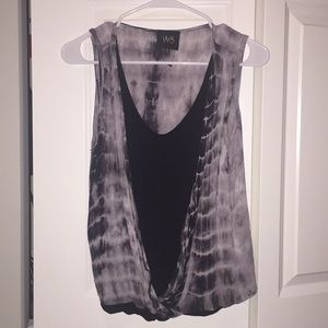 Flowing tie-dye tank top - worn very little